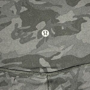 Lululemon Black Camo Align Leggings
